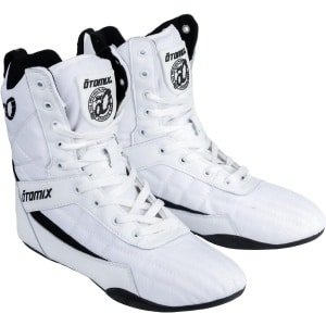 Professionele Boksschoenen Hoge Bovenkant Platte Zool voor Gewichtheffen Bodybuilding en Krachttraining