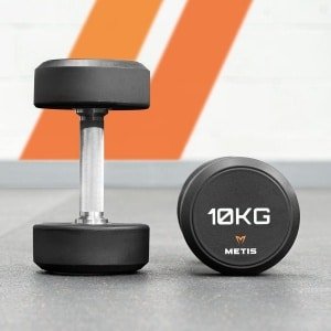 Professionele Halters voor Krachttraining - Rubberen Halterset voor Thuis en Commerciële Sportschool