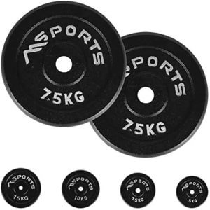 Professionele Halterschijven Gietijzer 5-30 kg voor Krachttraining