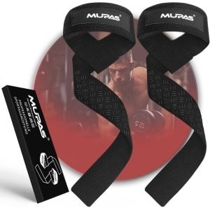 Professionele Lifting Straps voor Krachttraining en Bodybuilding - Antislip Siliconen Gym Straps (58,5 cm) voor Fitness, Deadlifting en Gewichtheffen