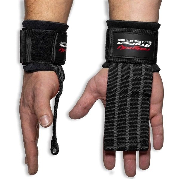 Professionele Lifting Straps voor Krachttraining en Fitness - Snelle Grip en Metalen Bouten