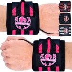 Professionele Polsbandages 45cm: Stevige Ondersteuning voor Gewichtheffen, Powerlifting en Krachttraining