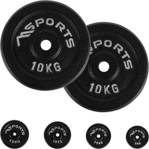 Professionele halterschijven van 5-30 kg - Gietijzer voor krachttraining