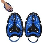 Professionele zwemtraining handpaddles voor krachttraining, grote platte paddles, zwemhulpmiddel voor mannen, vrouwen en kinderen