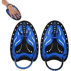 Professionele zwemtraining handpaddles voor krachttraining, grote platte paddles, zwemhulpmiddel voor mannen, vrouwen en kinderen