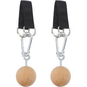 Pull Up Ballen Rotsklimmen Training Set - Houten Arm Krachttrainer - Verbeter Uw Pull Up Oefeningen Met Deze Bal - Sterke Grip en Duurzaam Materaal.