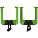 Pull Up Bar - Chin Up Bar - Krachttraining Thuis - Installatie Zonder Boren - 23 x 25 cm - Groen