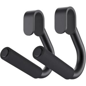 Pull Up Handvatten - Krachttraining Grips - Bovenlichaam Trainen - Antislip Oppervlak - 147cm Lengte - Zwart