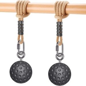 Pull Up Power Ball Grip voor Krachttraining - Antislip Handgrepen voor Chin Ups, Kettlebells en Barbells - Ideaal voor Thuis Gym Workout