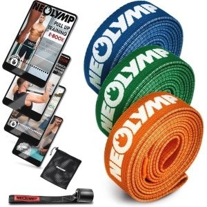 Pull Up Weerstandsbanden Set met E-book en Oefeningen - Geschikt voor Krachttraining en Fitness