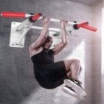 Pull-up Bar Wandmontage - Chin Up Bar Krachttraining - Thuis Fitness - Multi Grip Posities - 300kg Draagkracht - Zwart