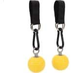 Pull-up-balgrepen, klim- en pull-upgrepen met bevestigingsbanden, antislipgrepen voor krachttraining bij boulderen, kettlebells, fitness en training