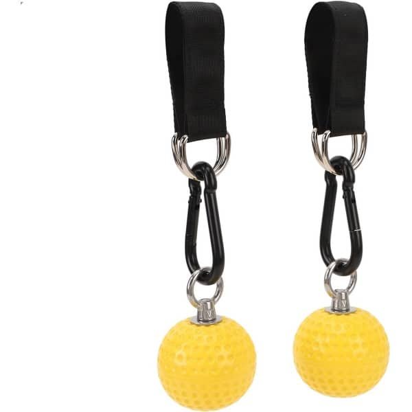 Pull-up-balgrepen, klim- en pull-upgrepen met bevestigingsbanden, antislipgrepen voor krachttraining bij boulderen, kettlebells, fitness en training