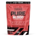 Pure Gold Pure Blood Pre-Workout Poeder - Pink Lemonade - 300g - Met 18 Actieve Ingrediënten, Cafeïne & Creatine