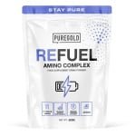 Pure Gold Refuel Poeder - Strawberry - 500g - 11 Aminozuren, Creatine, Koolhydraten, Vitaminen & Mineralen