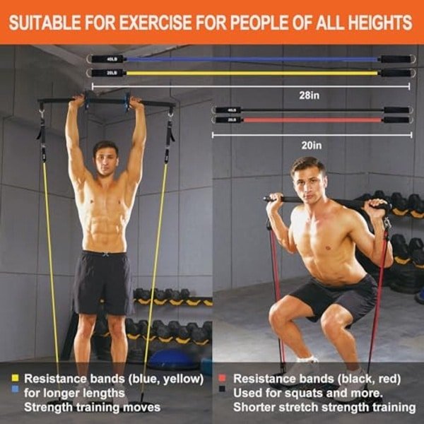 Push Up Board met Weerstandsbanden - Krachttraining en Full Body Workout Apparatuur voor Thuis