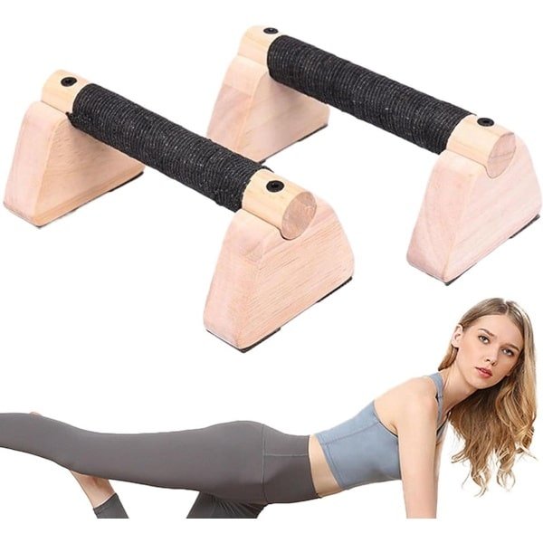 Push Up Stand - Parallettes Bars - Krachttraining Thuis - Antislip Handgrepen - 20 cm - Niet gespecificeerd