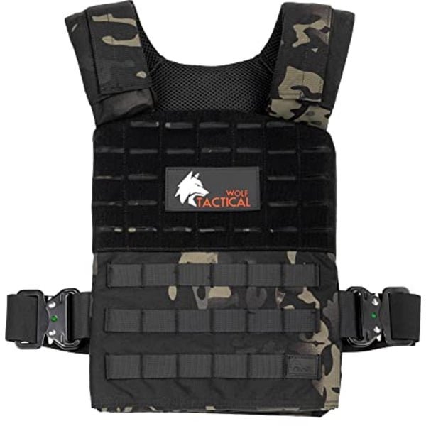 Quick-Release Gewogen Vest voor Mannen - Ideaal voor Krachttraining en Fitness