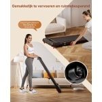 REN® Loopband Inklapbaar - Loopband Inklapbaar Met Helling - Loopband - Rood- 109cm x 50cm x 10cm