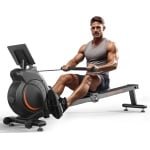 REN® Roeitrainer - Hometrainer - Roeitrainers - Roeitrainers Inklapbaar - Zwart - 94cm x 21cm x 51cm