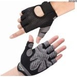RFWR® Antislip Fitness Handschoenen voor Gewichtheffen en Krachttraining, Lichtgewicht en Ademend