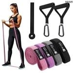 RFWR® Lange Elastische Weerstandsband Set voor Krachttraining en Fitness