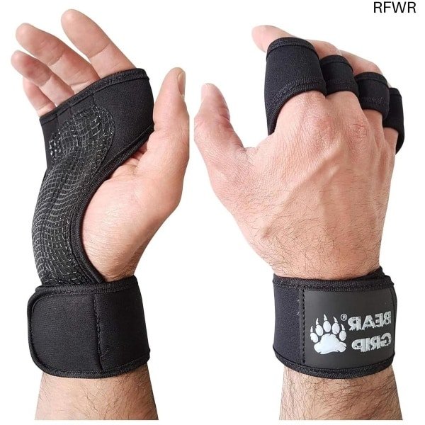 RFWR® Open Workout Handschoenen voor Crossfit, Bodybuilding, Calisthenics en Powerlifting