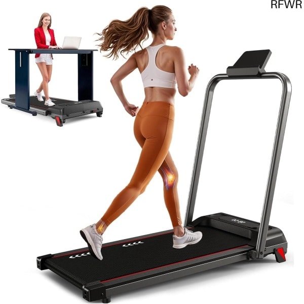RFWR® Thuis Loopband met 2,25 pk Motor en 4% Hellingsfunctie voor Wandelen en Hardlopen