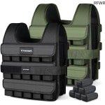 RFWR® Verstelbaar Gewichtsvest van 5 kg tot 30 kg voor Krachttraining