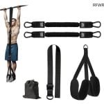 RFWR® Verstelbare Pull-Up Hulp Bands voor Krachttraining - Zware Weerstandsbanden met D-Ringen