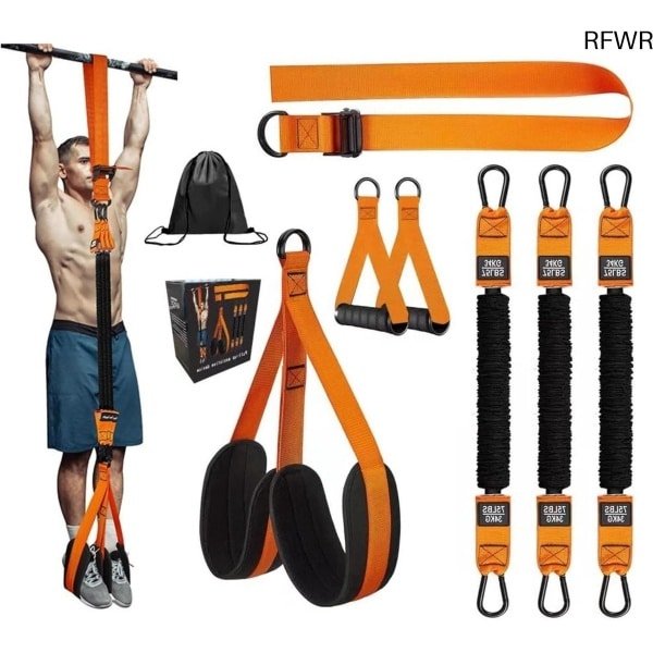 RFWR® Verstelbare Pull-Up Trainingsbanden Set voor Krachttraining
