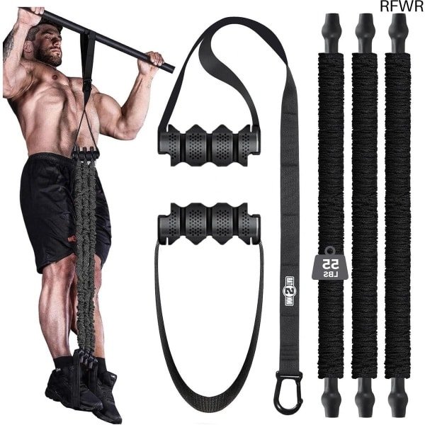RFWR® Verstelbare Pull-up Assist Band voor Krachttraining - Anti Snap En Elastische Weerstand