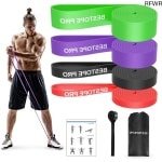 RFWR® Weerstandsband voor Pull Ups - Verstelbare Oefenband voor Thuis Fitness, Yoga, Pilates en Krachttraining