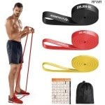 RFWR® Weerstandsbandenset - 4 niveaus voor Krachttraining, Yoga en Pilates