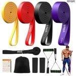 RFWR® Weerstandsbandenset met 4 Niveaus voor Krachttraining en Flexibiliteit