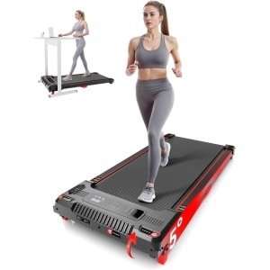 RONN® Loopband Inklapbaar - Loopband Inklapbaar Met Helling - Loopband - Rood - 109cm x 50cm x 10cm