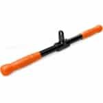 Rechte Pulldown Stang voor Kabelmachine - Antislip Handvatten voor Krachttraining