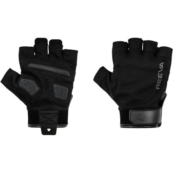Reeva Fitness handschoenen - Trainingshandschoenen - Dames & Heren - Gym - CrossFit - Hyrox - Krachttrainingen - Fitness - Crossfit- Sport - Zwart - M