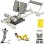 Roeitoestel Inklapbaar - Roeitrainer Cardio - Thuis Fitness - Volledige Lichaamstraining - Tot 120 kg - Grijs