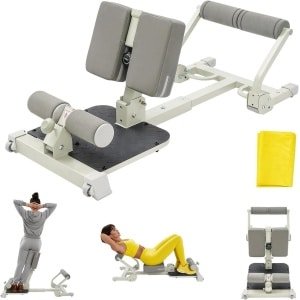 Roeitoestel Inklapbaar - Roeitrainer Cardio - Thuis Fitness - Volledige Lichaamstraining - Tot 120 kg - Grijs