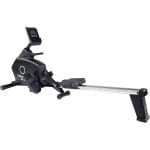 Roeitrainer - Roeimachine Fitnessapparaat - Thuisconditie Opbouwen - 8 Weerstandsniveaus - 184 cm - Zwart Wit