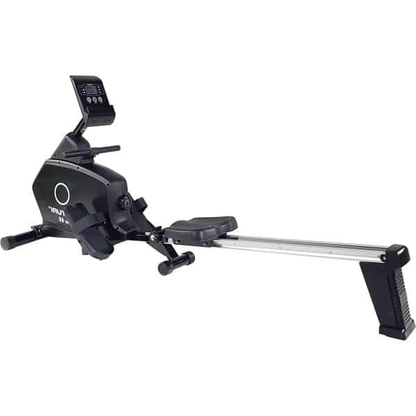 Roeitrainer - Roeimachine Fitnessapparaat - Thuisconditie Opbouwen - 8 Weerstandsniveaus - 184 cm - Zwart Wit