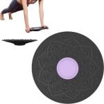 Rond Balance Board van Kunststof | Antislip Wiebelplank Ø 30 cm | Evenwichtstrainer voor Yoga, Fysiotherapie en Krachttraining