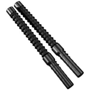Ropeless Battle Rope Training Kit - Zwart (Paar) voor Kracht en Cardio