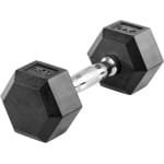Rubberen Halter 1 kg Zeshoekig Compact voor Fitness en Krachttraining