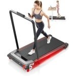 SNJY® Loopband Inklapbaar - Wandelband - Walking Pad Treadmill - t/m 1-6 km/u - 5% Helling - Zwart