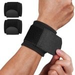 Sander Shop Polsband, krachttraining, 2 stuks, verstelbare en ademende steunbanden, polsband, krachttraining, voor gewichtheffen, fitness, crosstraining, bodybuilding