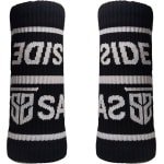 Sandside Zweetband Pols 3 Paar - Zweetbandjes Geschikt voor Crossfit - Zwart One Size - Extra Groot
