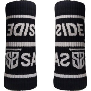 Sandside Zweetband Pols 3 Paar - Zweetbandjes Geschikt voor Crossfit - Zwart One Size - Extra Groot