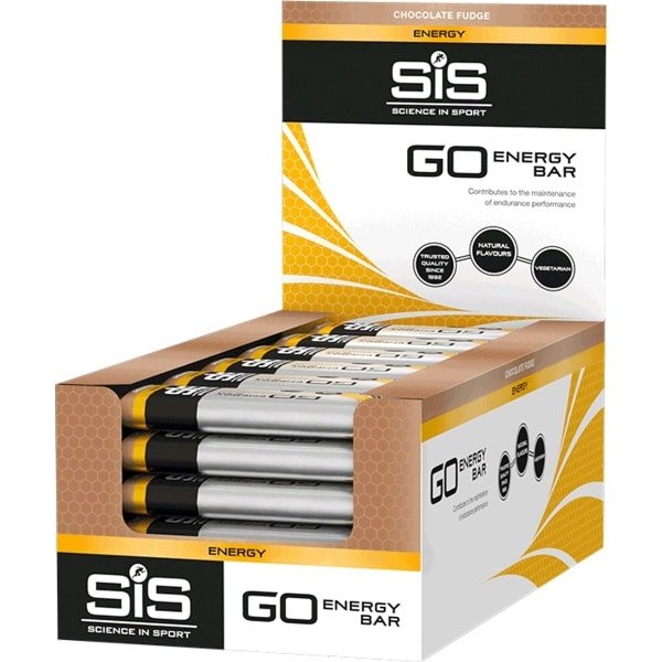 Science in Sport - GO Energy Bar Mini 40g 30-pack - Chocolade Karamel - Vegan - Heerlijke koolhydraatreep met 26g koolhydraten - energieleverancier voor krachttraining